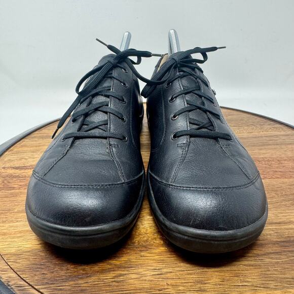 Finn Comfort Shoes Black Leather Hanoi Oxfords Women's Size EU 41/US 10-10.5 - Picture 2 of 11